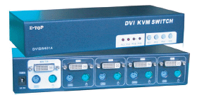 DS-DVI401A DVI KVM-Switch